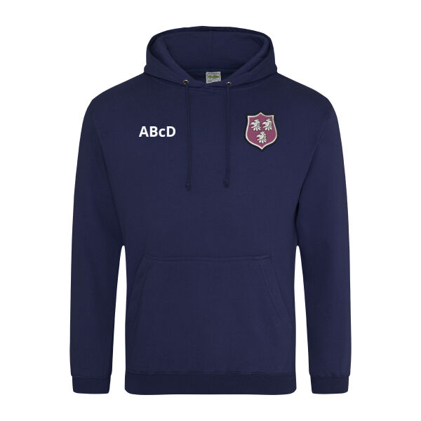 Saintfield High School Leavers Hoodie - Oxford Navy Thumbnail