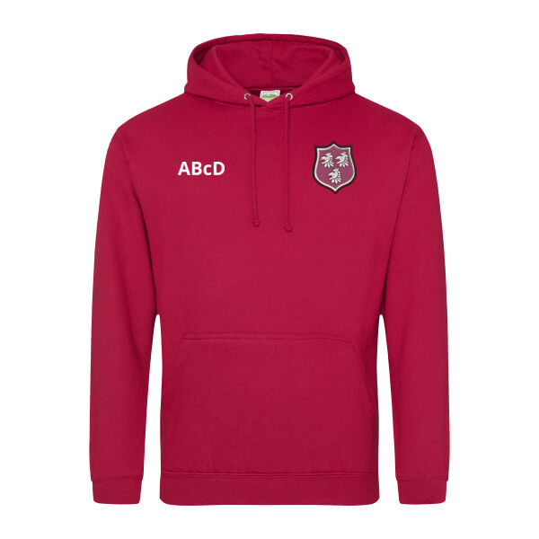 Saintfield High School Leavers Hoodie - Red Hot Chilli Thumbnail